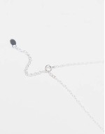 bar necklace in sterling silver