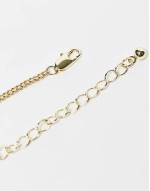 Curve 3 pack tiered necklaces with faux pearl detail in gold